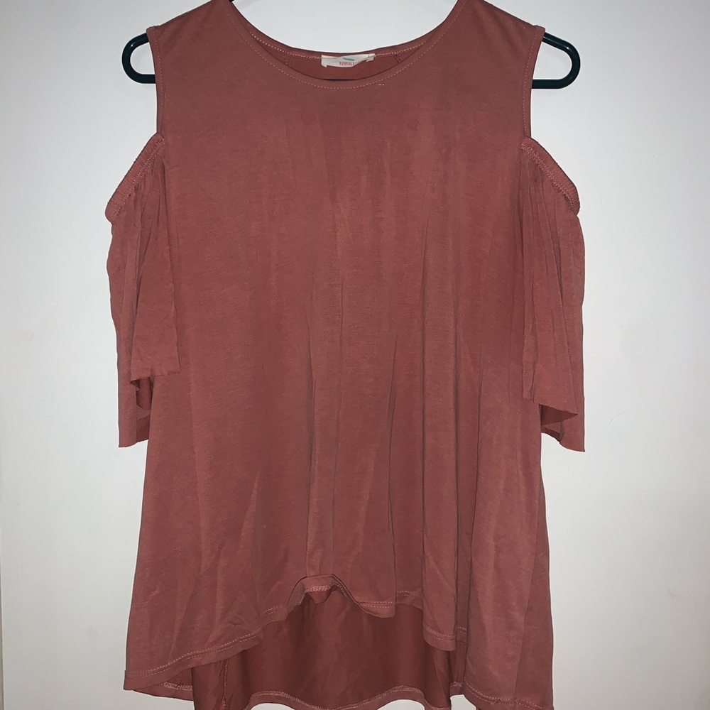 Cold shoulder top